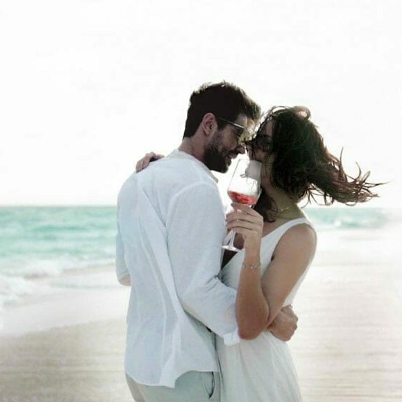 Romantic Couple at The Nautilus Maldives 